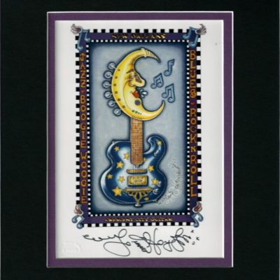 Crescent City Guitar 8″ x 10″ Double Matted Print