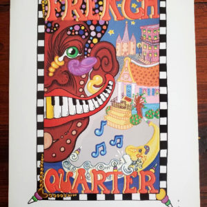 French Quarter Limited Edition Print, signed