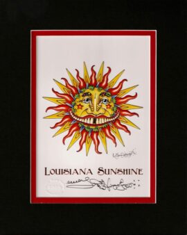 Louisiana Sunshine 8" x 10" Double Matted Print