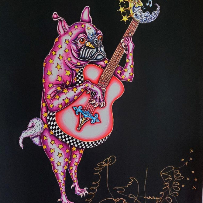 New Orleans Dog Pound Limited Edition Print The Jamie Hayes Gallery