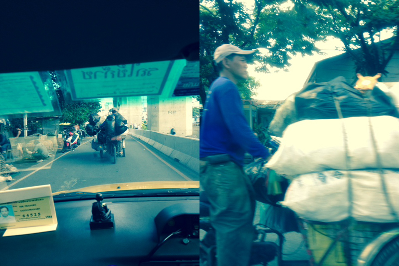 Bangkok bike taxi combo