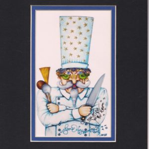 Mr. Chef 8″ x 10″ Fine Art Giclee, signed