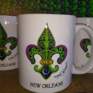 New Orleans 300th Anniversary 11 oz. ceramic mug