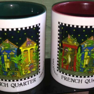 French Quarter Shotgun House 11 oz. ceramic mug