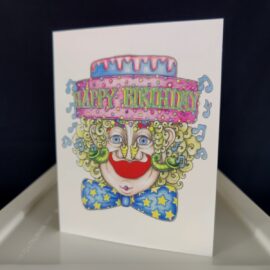 Happy Birthday Cards! Limited Run with FREE 2 inch button!
