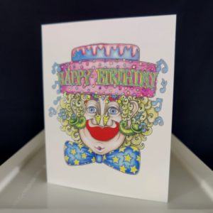 Happy Birthday Cards! Limited Run with FREE 2 inch button!