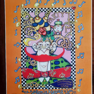 Party Time Mardi Gras 2003 Limited Edition Print, signed
