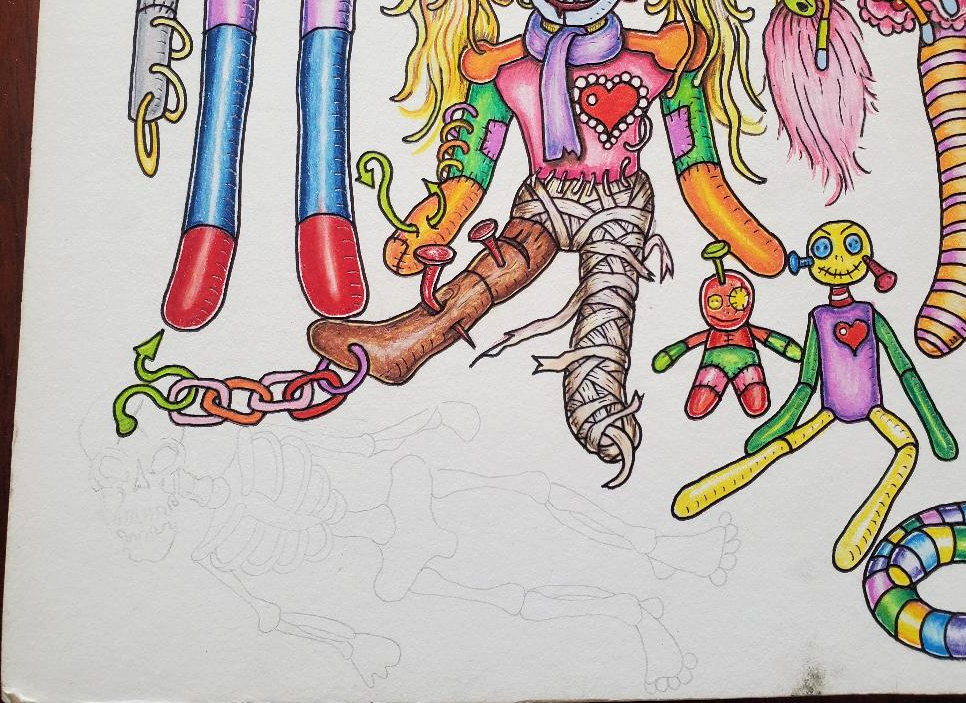 scrap baby fnaf coloring pages