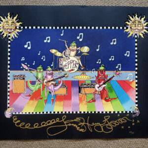 “The Peppers” HAND PULLED SERIGRAPH, Beatles tribute, signed