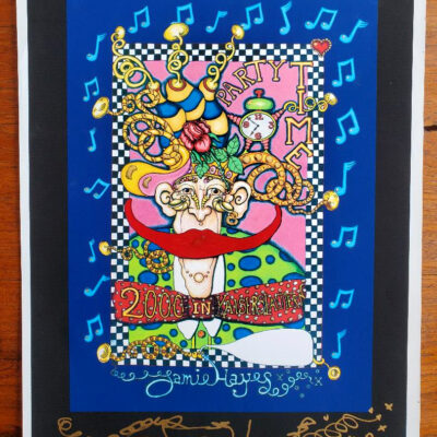 Party Time – 2000 in Kaiserslautern fancy giclee, signed