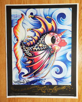 Pucker Fish HAND PULLED SERIGRAPH, signed & remarqued 20" X 26"
