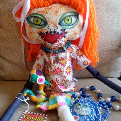 Jamie Hayes Hand Painted one of a kind doll, signed