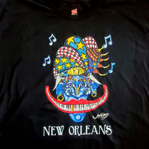 Bluesman T-Shirt, 3XL, Black, Hanes crew neck, 100% cotton
