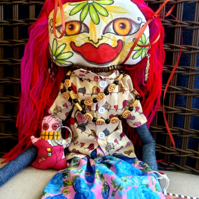 Jamie Hayes Hand Painted one of a kind doll, signed