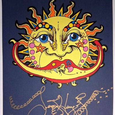 Sun & Moon Hand-pulled serigraph, signed & numbered