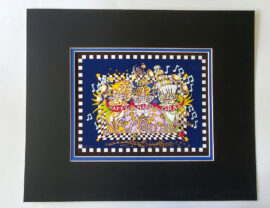 ¨Happy Mardi Gras¨ Limited Edition Fine Art Giclee, signed #34/100