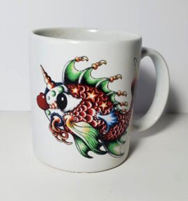 Pucker Fish 11 oz. ceramic mug