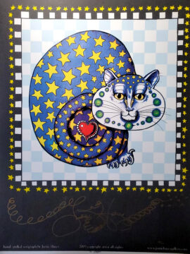 Star Kitty HAND PULLED SERIGRAPH, signed & remarqued 20" X 26"