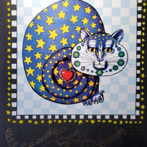 Star Kitty HAND PULLED SERIGRAPH, signed & remarqued 20″ X 26″