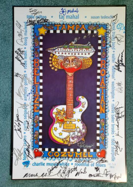 "Legendary Rhythm and Blues Cruise" 2004 Limited Edition Print, with autographs