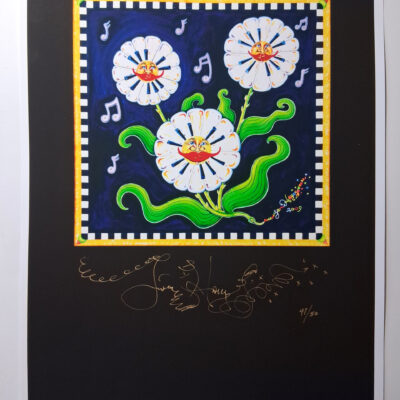 Piano Daisy Giclee, #47/50