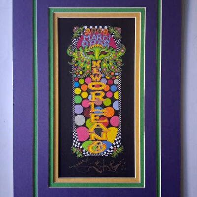 Mardi Gras 2008 Fine Art Giclee, signed & matted